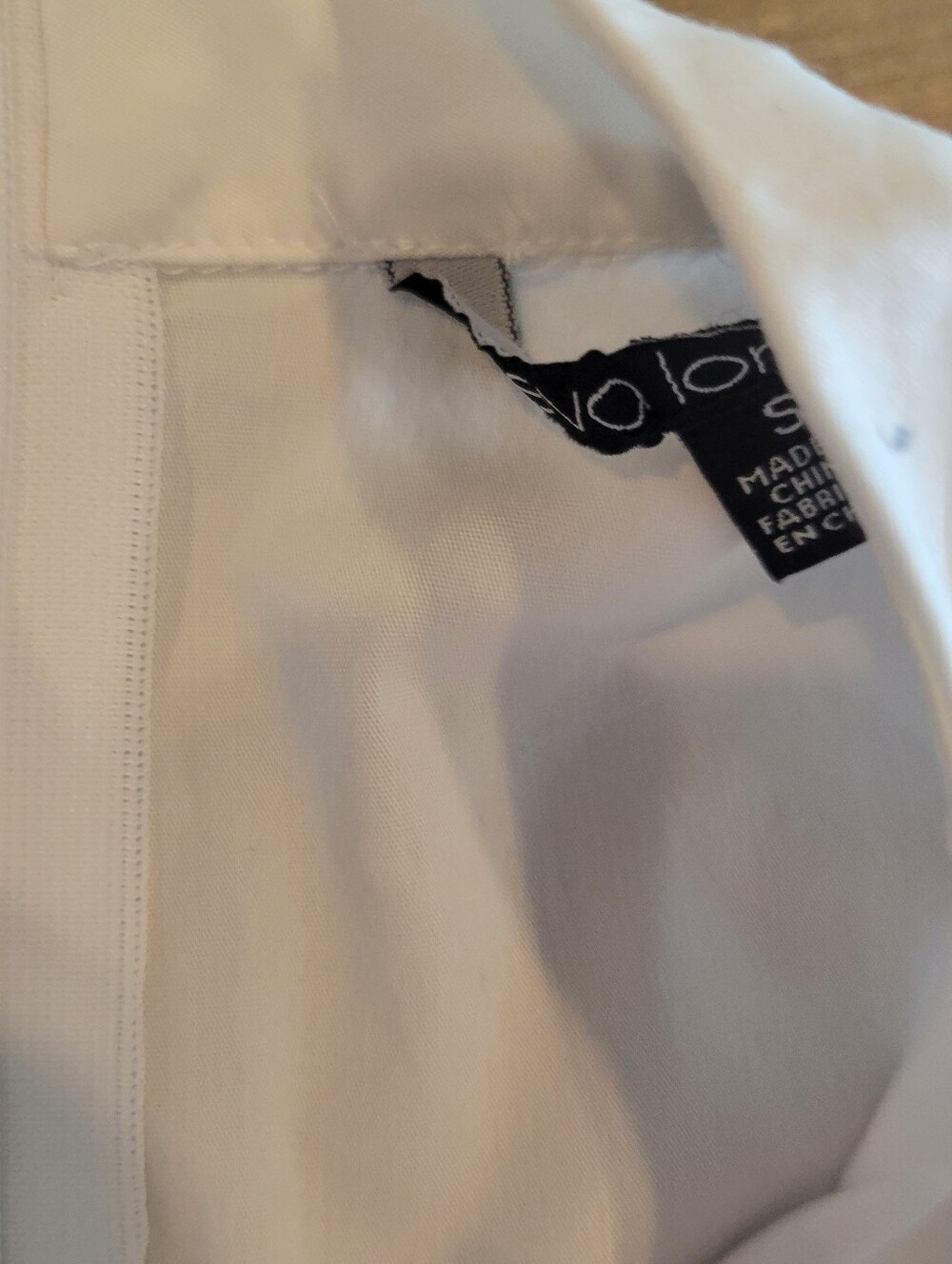 NEW Pair of Women's Blouses — Blue Striped & White Embroidered:S-M - Picture 7 of 8